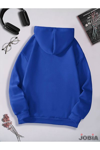 Joza Outdoors Унисекс, за жени и мъже, с щампа на цвете и гръб, цветен повдигнат полар с качулка