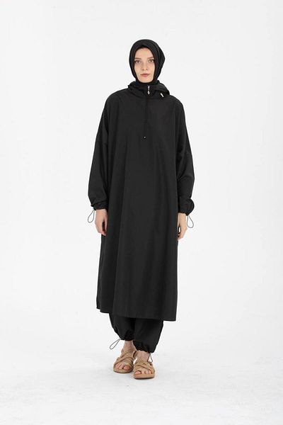 VALENS BOUTİQUE Sea Hijab Set - 3-piece Swimsuit Set