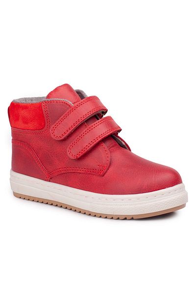 Süperland Double Velcro Leather Orthopedic Unisex Kids Boots & Booties