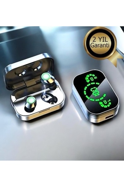 UCUZTEKNO Gürültü Önleyici Bluetooth Kulaklık – Dijital Şarj Göstergesi ve Su...