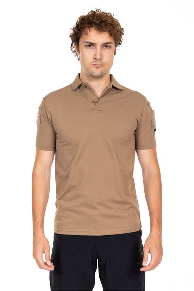 Akn 708 Polo Neck Short Sleeve Tactical T-shirt