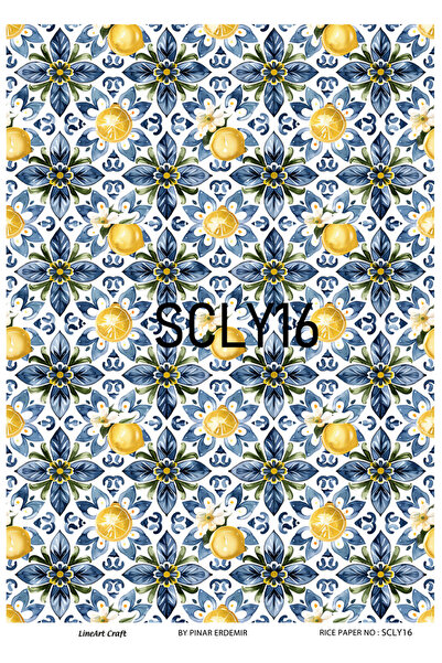 LİNEART Scly16 Sicilian Series Brass Decopage - 30*42 cm
