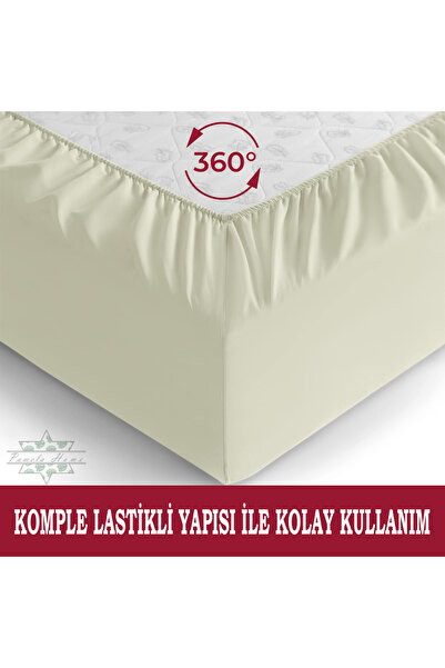 by ballı biocotton Luks 100% Cotton Biocotton - Elastic Single/double/king Size/baby Bedsheet Combed Cotton