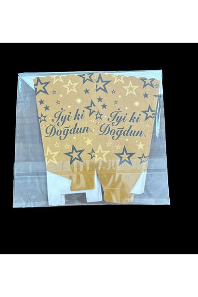 partideyince Good Ki Doğun Written - GOLD Popcorn Mizir Box