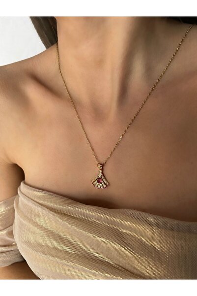İNN JEWELLERY Çelik Kolye Kararmaz Antialerjik Elmas Figürlü (2 Yıl İthalatçı...