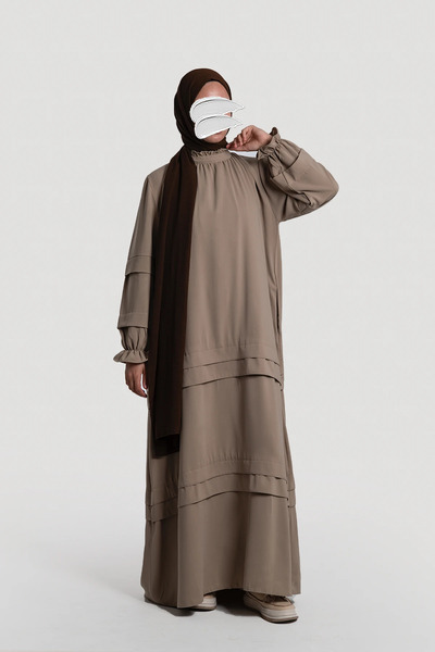 Lemaye Defne Elbise Ferace - Taş