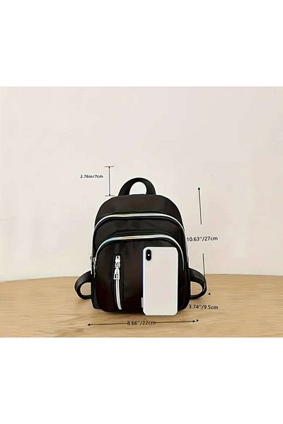ÇEÇEN HOME Rucsacuri clasice Nilon cu accesorii cu ciucuri, genți de plajă de călătorie casual
