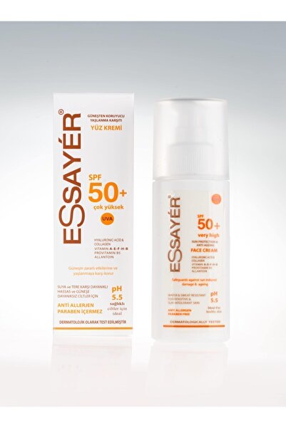 ESSAYER كريم الوجه F50 - واقي من الشمس ومضاد للشيخوخة
