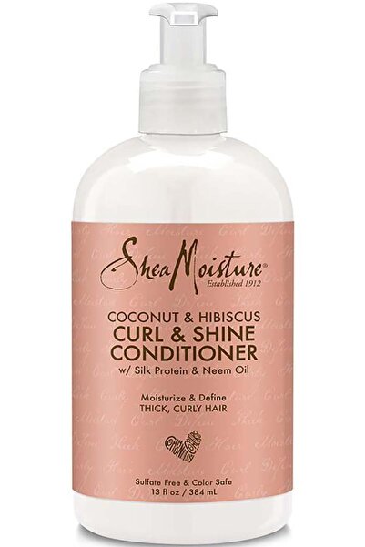 Shea Moisture Coconut & Hibiscus Bukle Kontrolü Ve Parlaklık Saç Kremi 384ml