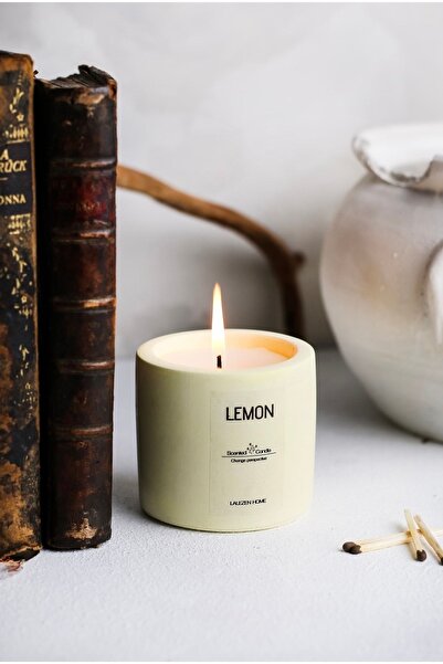 LALEZEN HOME Lemon Beton Mum