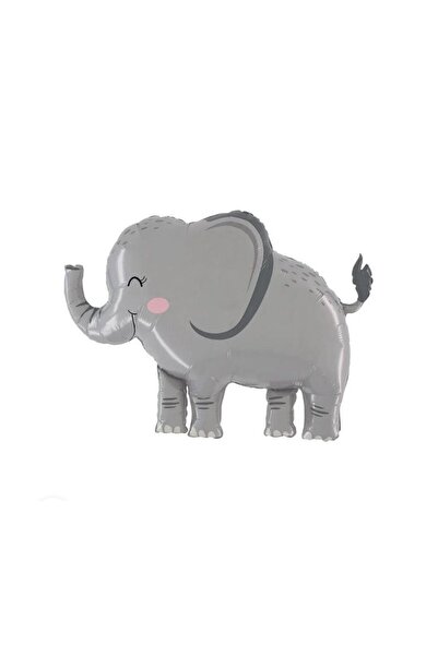 Çemrek Süs Parti Gray Elephant Foil Balloon
