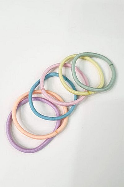 PETEK AKSESUAR 6 Thick Soft Color Rubber Buckles