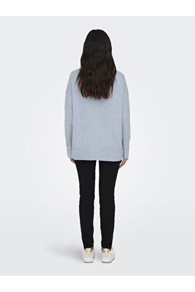 ONLY Pulover tricotat pentru damă cu guler înalt - 15297172