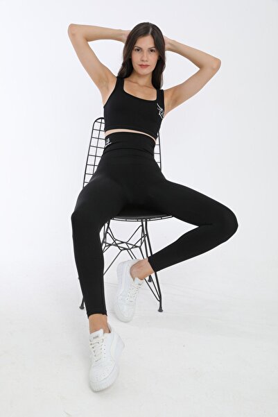 Light Black High Waist Slimming Lightblack Corset Leggings - Firming Postpartum Recovery