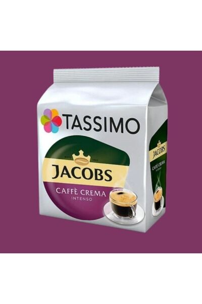 tassimo Jacobs Caf Crema Intenso κάψουλες καφέ, 16 x 150 ml (133 γρ.)