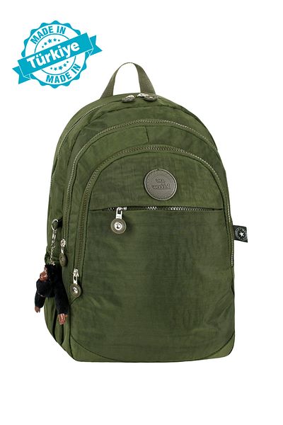 Çanta Trend Luxury Crinkle Monkey - High School and Middle School Backpack, Schoolbag