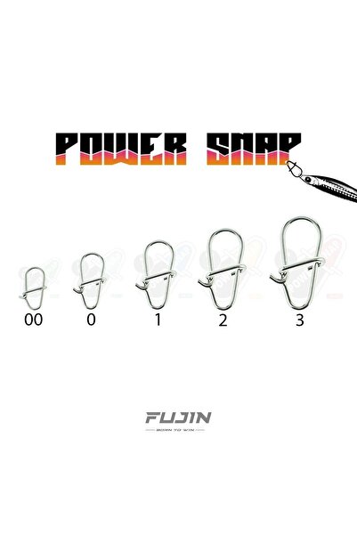 Fujin POWER SNAP #00 5,2 KG CEKERLI  KLIPS