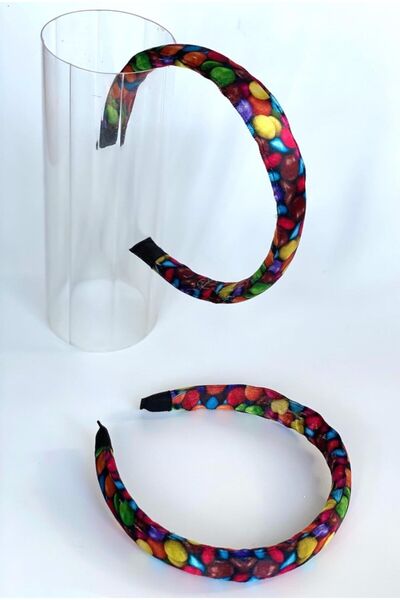 QUEEN AKSESUAR Bonibon de zahăr cu burete de sezon nou - Coroana de satin pen...