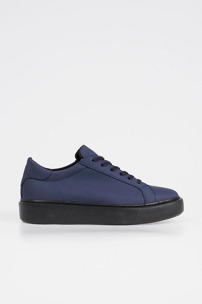 CZ London Genuine Leather Men's Sneaker Lace-up Comfortable and Thick-soled Sports Shoes