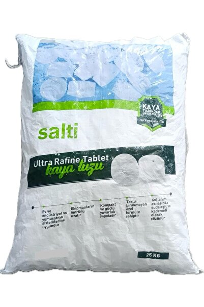 Salti Rafine Kaya Tuzu / Tablet Tuz / Su Yumuşatıcı 25 Kg