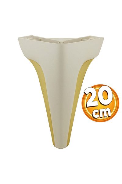 Badem10 Mobilier Andaluz Crem - Canapea 20 Cm Picioare Unitate Tv Consola Fotoliu