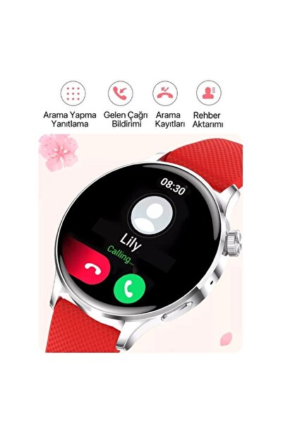 Genel Markalar Gt3 Mini Uyumlu Akıllı Saat Yuvarlak Ekran Gt3 Mini Akıllı Saat