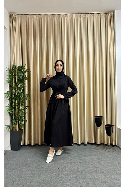 HB MODA COLLECTİON Κομψό φόρεμα με δεμένο