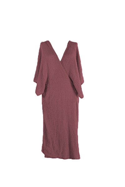 Buldans Brezza Keten Plaj Elbisesi