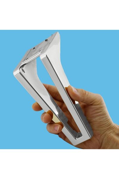 Badem10 Canapea Mobilier Penta Lux Culoare Crom - Unitate TV Picior Fotoliu 18 Cm