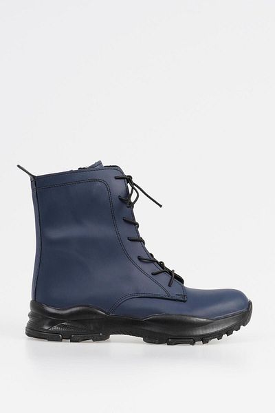 CZ London Damen-Schnürstiefel mit Reißverschluss und Sportsohle
