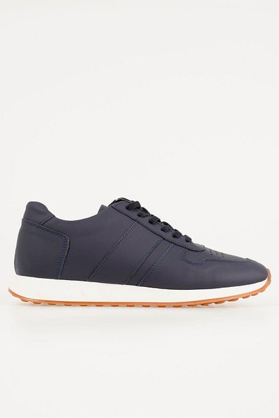 CZ London Genuine Leather Men's Lace-up Casual Sports Shoes Sneakers