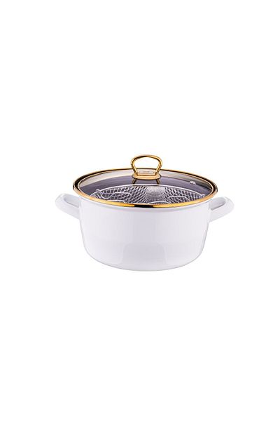 Taşev Robin Frying Pan White 22 Cm