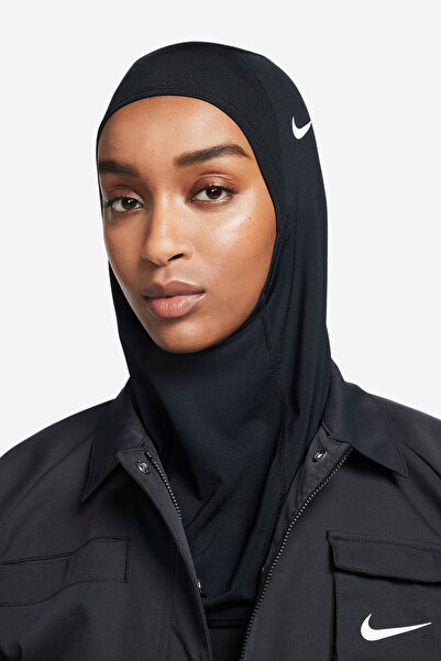 Nike Αθλητικό Μαντήλι Κεφαλής Pro Hijab II Μαύρο
