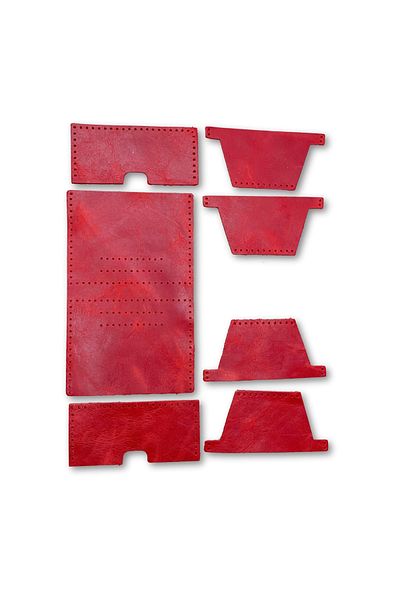 AiryFooT Ready Cut Piece of Leather for Nil Leather Card Holder - DIY Hobby Handicraft Leather