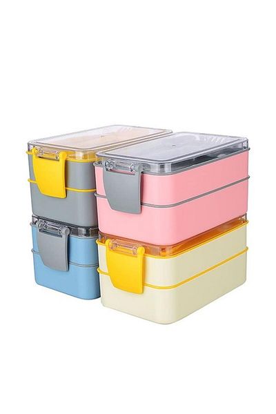 MAWT Meticulous Fely Lunch Box Set - Storage and Lunch Box Boxes for Children's Students