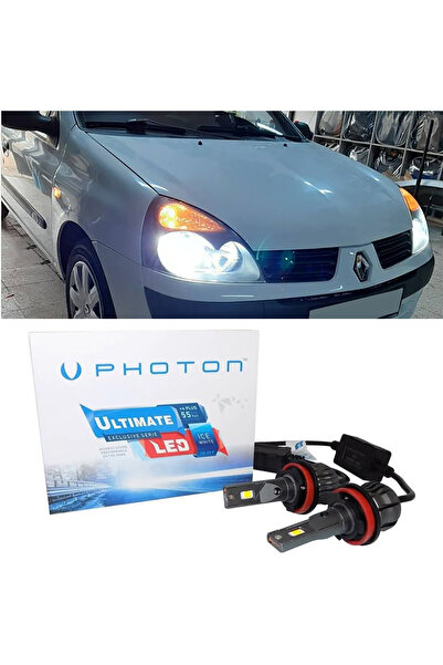 Photon Renault Clio 2 Led Xenon Kısa Far Ampulü H7 Ultimate 9500 Lumens Yeni ...