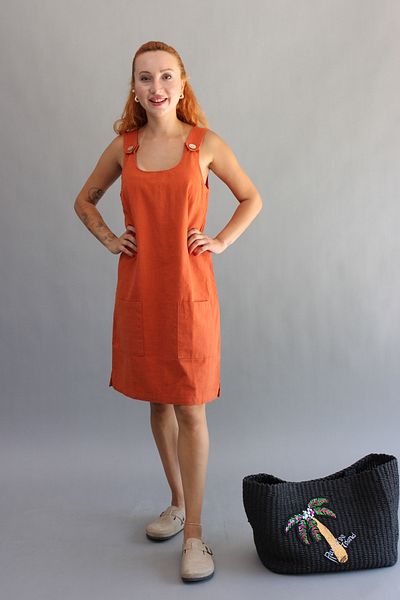 ASC SUN Linen Strappy Salopeet