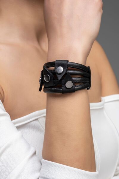 DENİZ TASARIM Leather Bracelet - Comfortable Fit