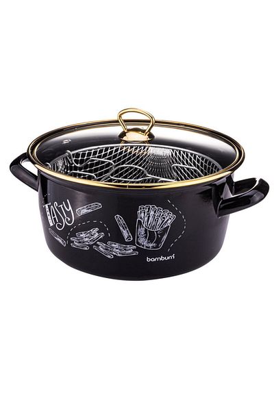 Bambum Darky Frying Pot Black Tasty 22CM