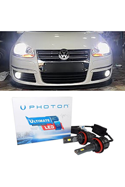 Photon Vw Jetta Mk5 Led Xenon Sis Farı Ampulü HB4 Ultimate 9500 Lumens Yeni S...