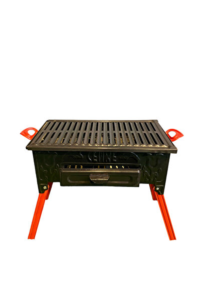 GÖKTÜRKMANGALLARI Emaye Boyalı Katlanır Ayaklı Mangal