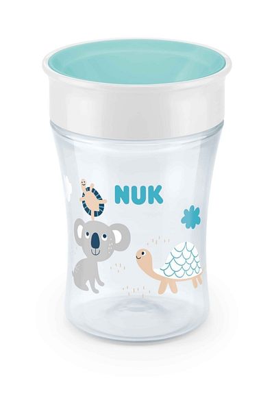 Nuk Magic Cup Evo Glass White Water Bottle 230 Ml *new*
