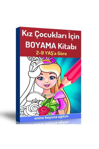 Enine Boyuna Eğitim كتاب تلوين للفتيات