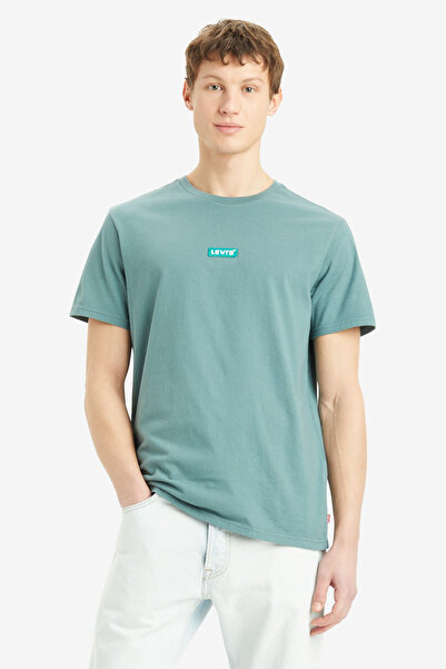 Levi's Pamuklu Relaxed Fit Erkek Yeşil   T Shirt A7772-0011