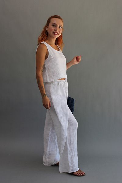 ASC SUN Muslin Strappy Blouse
