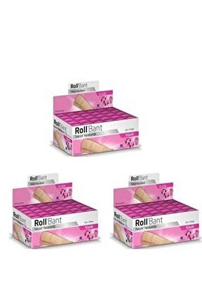 Roll Band Textile Band-Aid 30 Boxes of 10 3-Piece