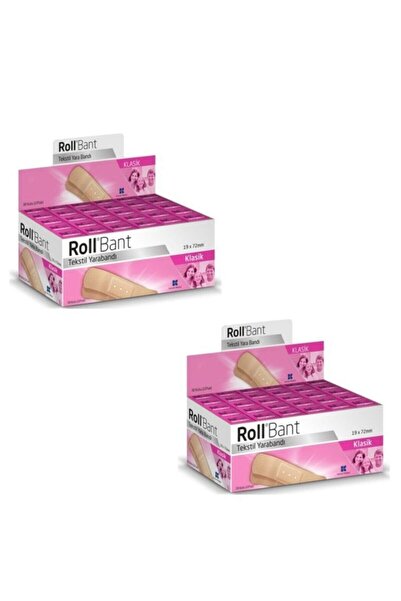Roll Bant Tekstil Yara Bandı 30 Kutu 10'luk 2'li