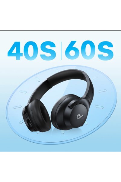 Anker Soundcore Q21i NC Kulak Üstü Bluetooth Kulaklık - Siyah