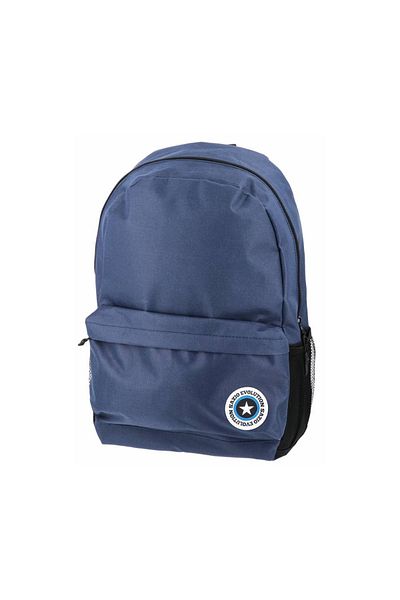 SAZİO CASSETTO Σκούρο μπλε σακίδιο πλάτης Evolution School