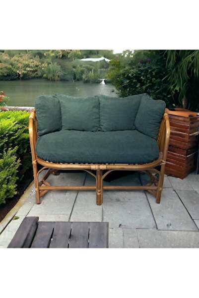 SANCAKTAR BAMBU Bambu Şah 2 li kanepe